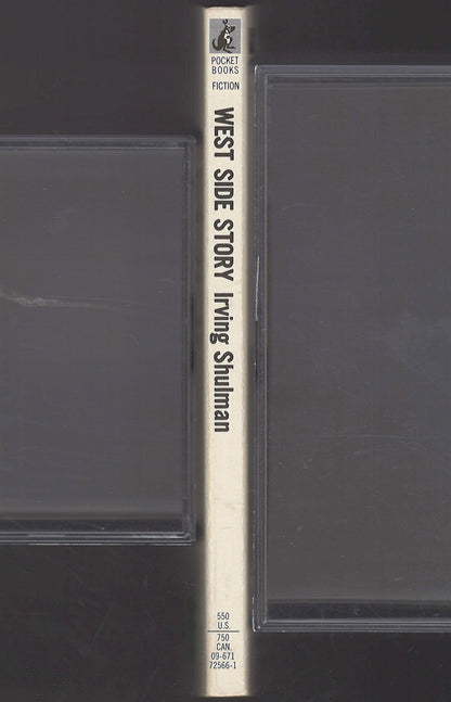 West Side Story by Irving Shulman spine