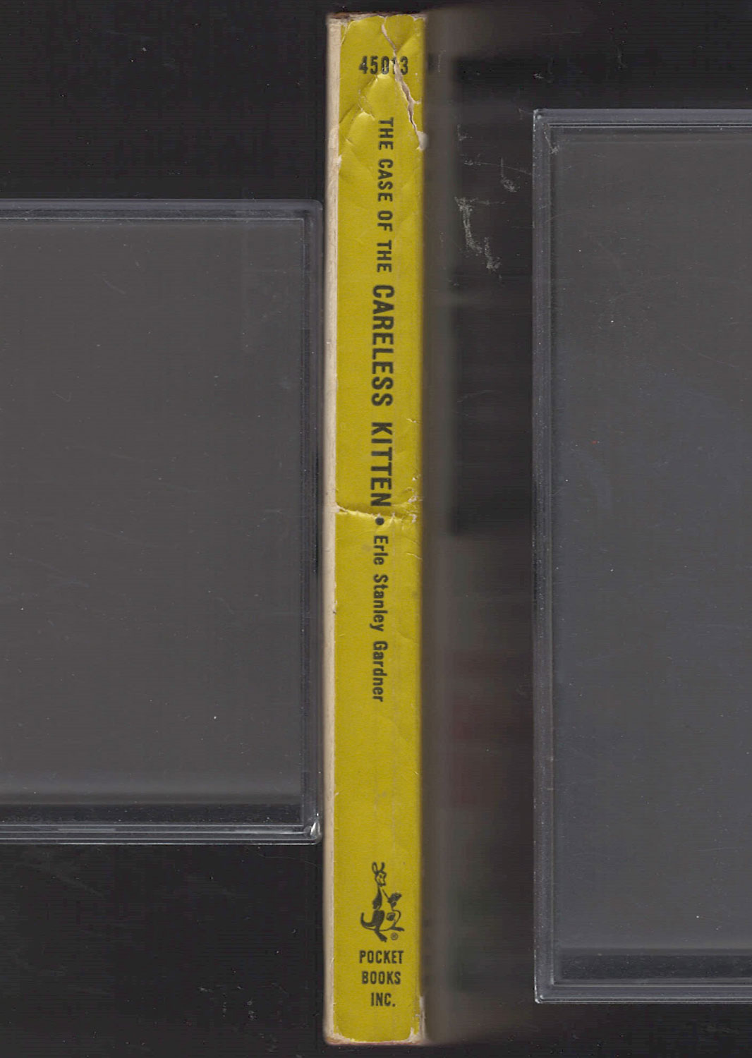 The Case of the Careless Kitten by Erle Stanley Gardner spine