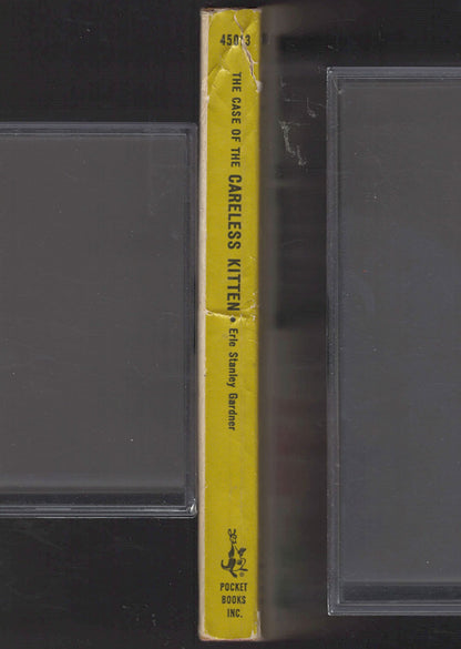 The Case of the Careless Kitten by Erle Stanley Gardner spine