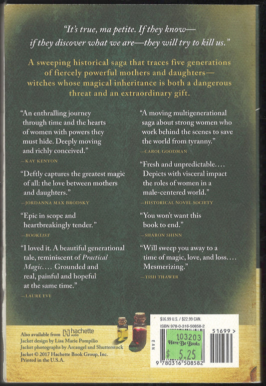 A Secret History of Witches by Louisa Morgan back cover