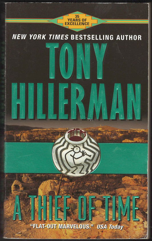 The Thief of Time by Tony Hillerman front cover