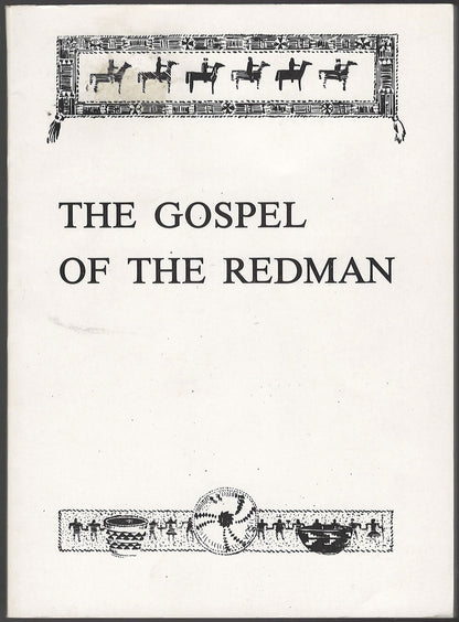 The Gospel of the Redman A Way of Life front cover