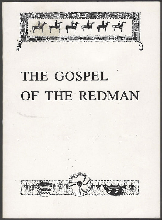 The Gospel of the Redman A Way of Life front cover