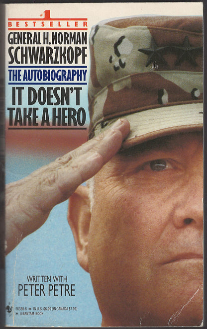 It Doesn't Take a Hero by Norman Schwarzkopf front cover