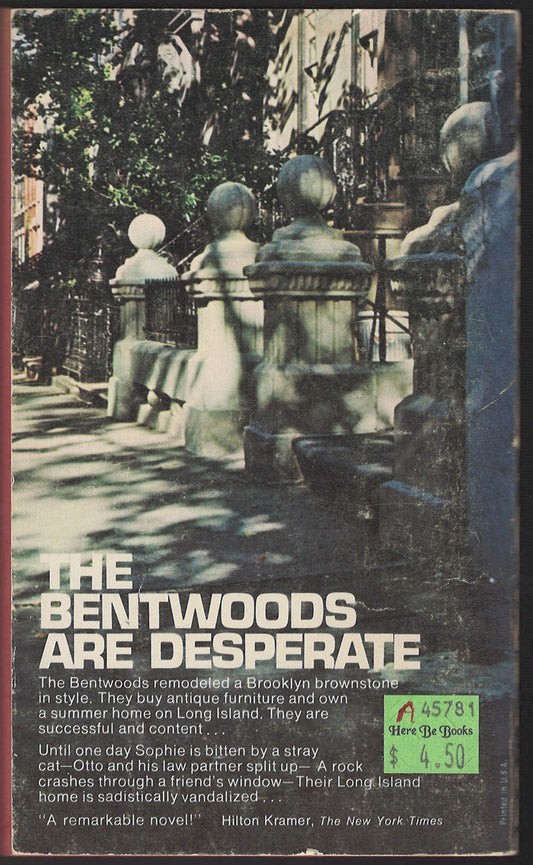 Desperate Characters by Paula Fox back cover