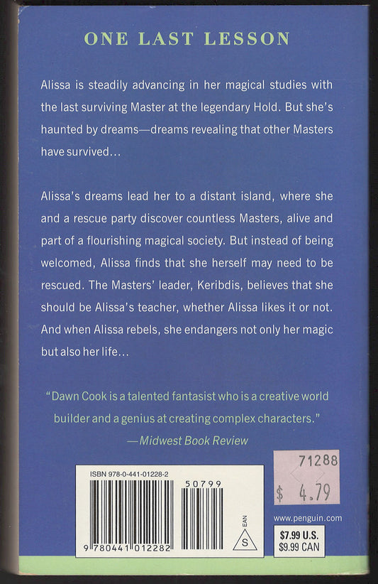 Lost Truth by Dawn Cook back cover