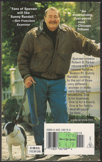 Perish Twice by Robert Parker back cover