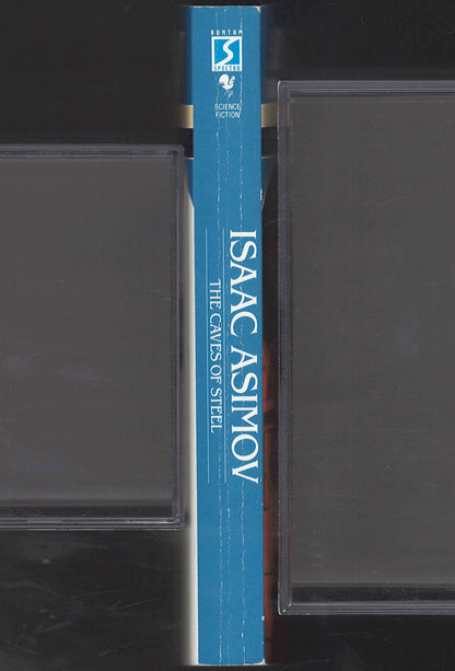 The Caves of Steel by Isaac Asimov spine