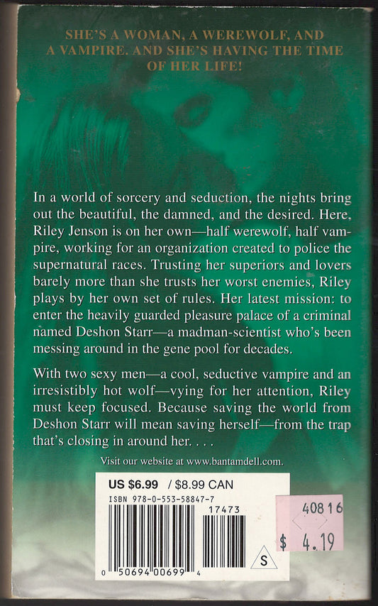 Tempting Evil by Keri Arthur back cover