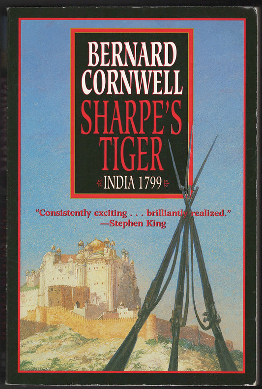 Sharpe's Tiger by Bernard Cornwell front cover