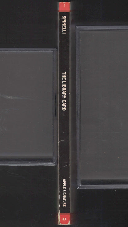 The Library Card by Jerry Spinelli spine