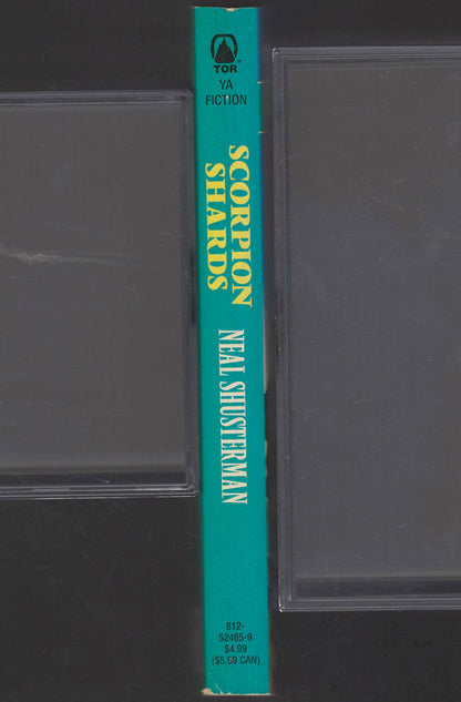Scorpion Shards by Neal Shusterman spine