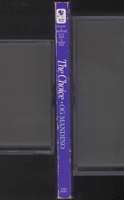 The Choice by Og Mandino spine