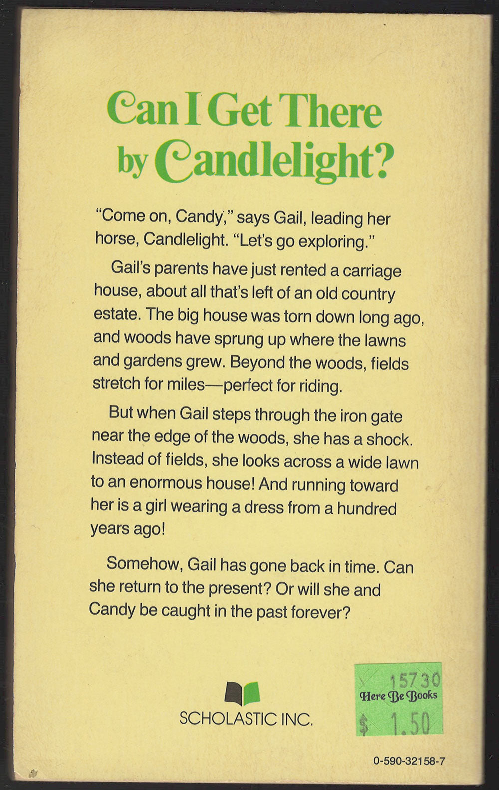 Can I Get There by Candlelight? by Jean Slaughter Doty back cover