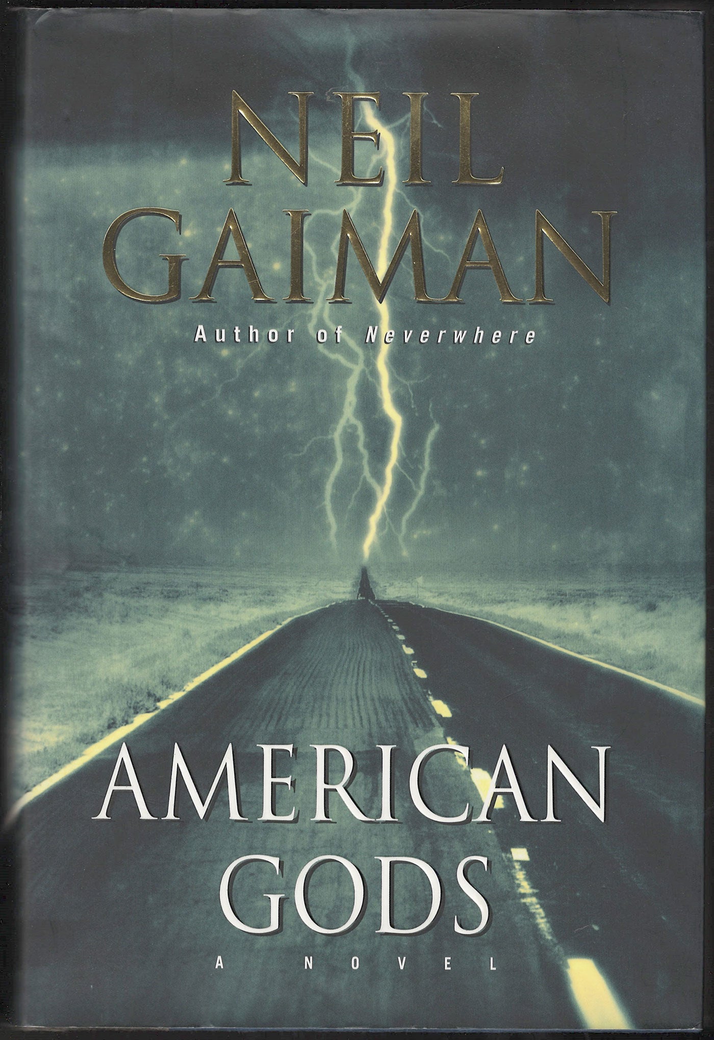 American Gods by Neil Gaiman front cover