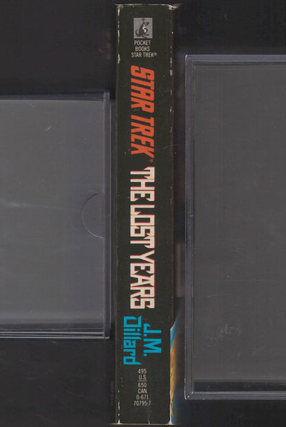 The Lost Years by J. M. Dillard spine