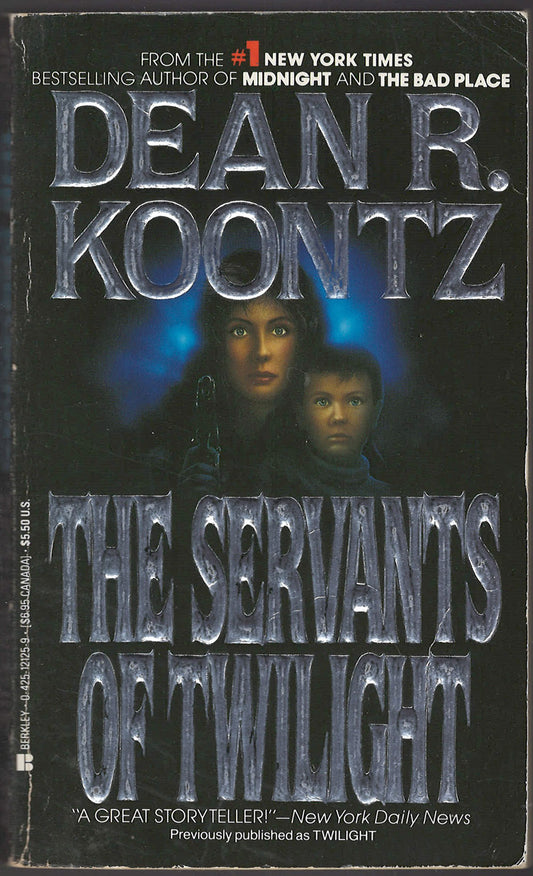 The Servants of Twilight by Dean Koontz front cover