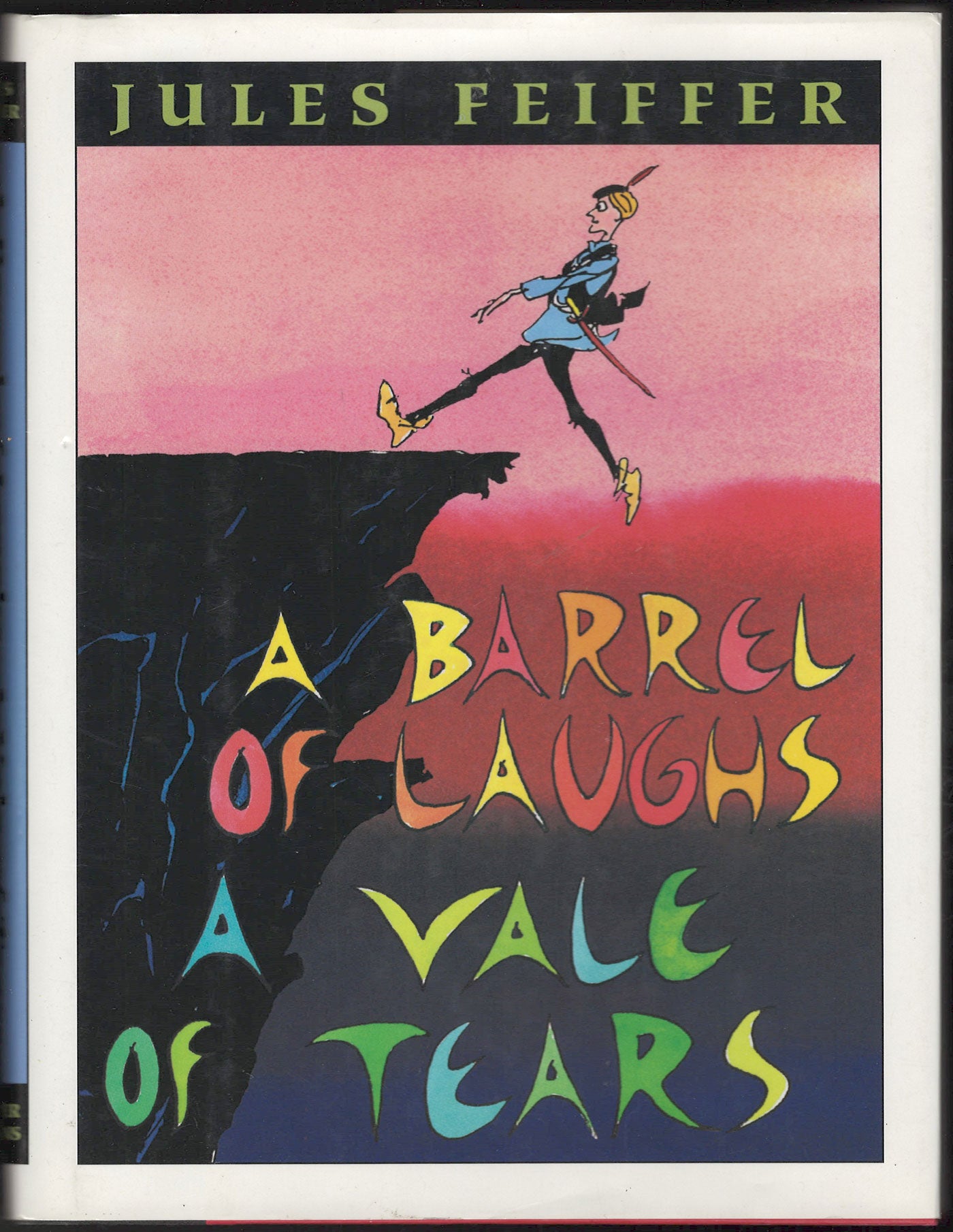 A Barrel of Laughs, a Vale of Tears by Jules Feiffer front cover