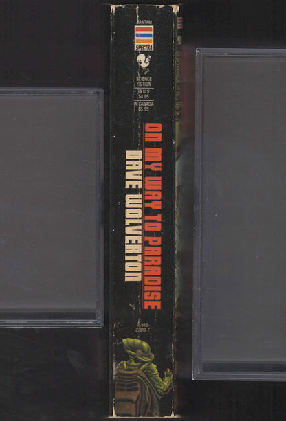 On my Way to Paradise by Dave Wolverton spine