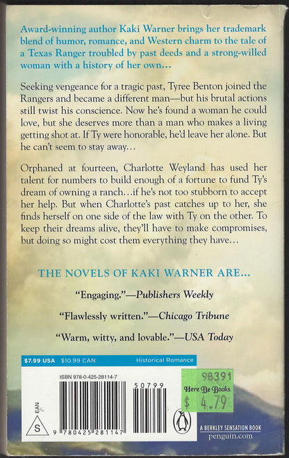 Texas Tall by Kaki Warner back cover