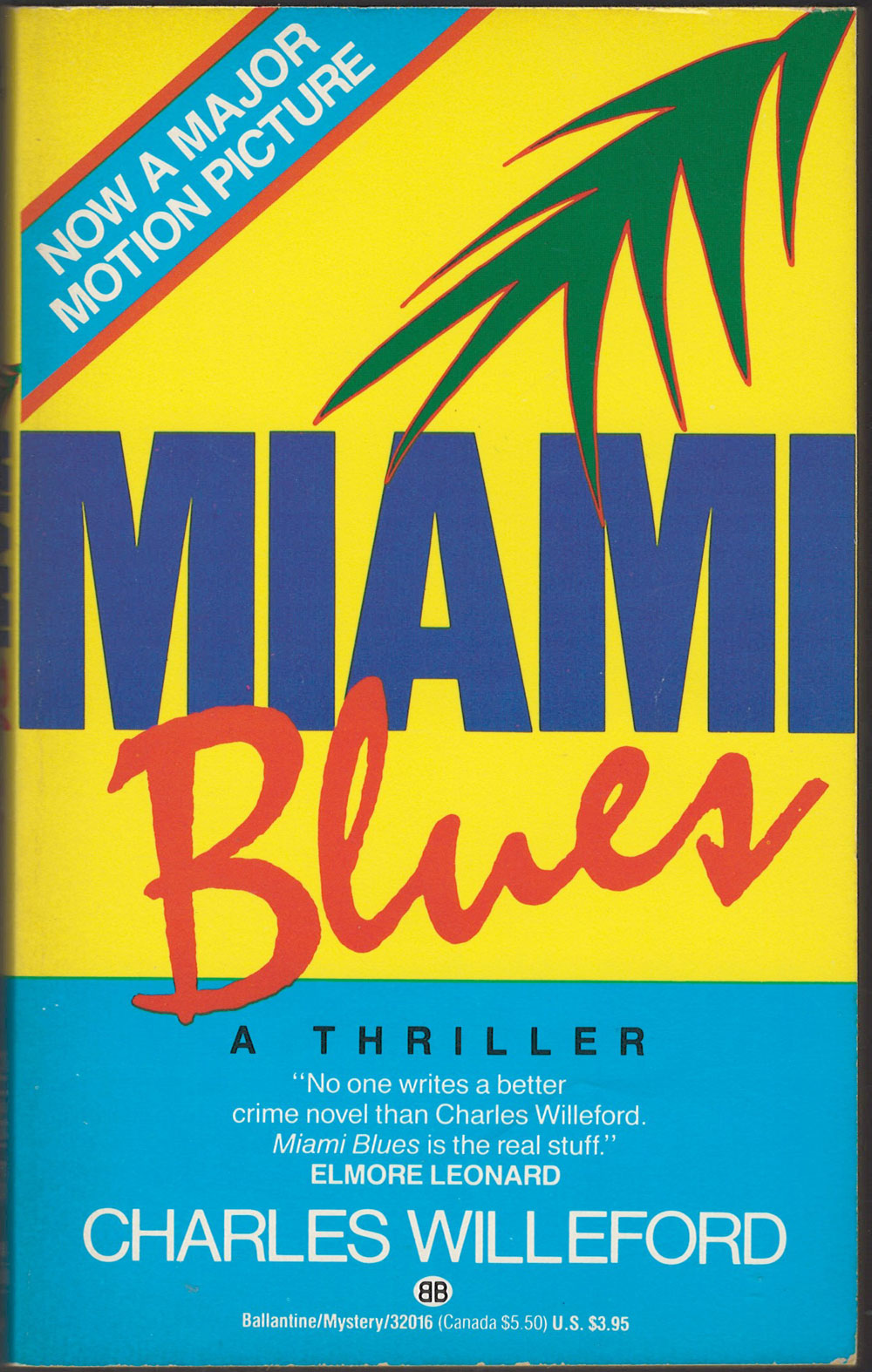 Miami Blues by Charles Willeford front cover