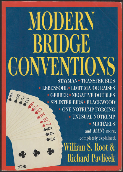 Modern Bridge Conventions by William Root and Richard Pavlicek front cover