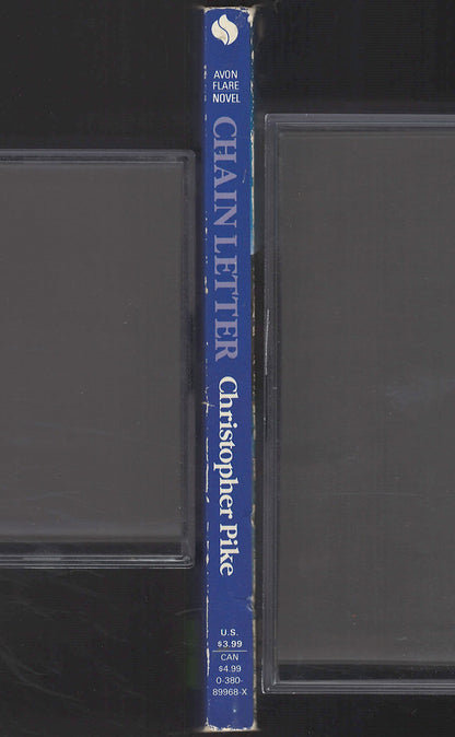 Chain Letter by Christopher Pike spine