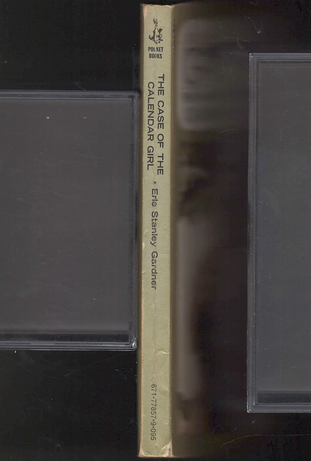 The Case of the Long-Legged Models by Erle Stanley Gardner spine