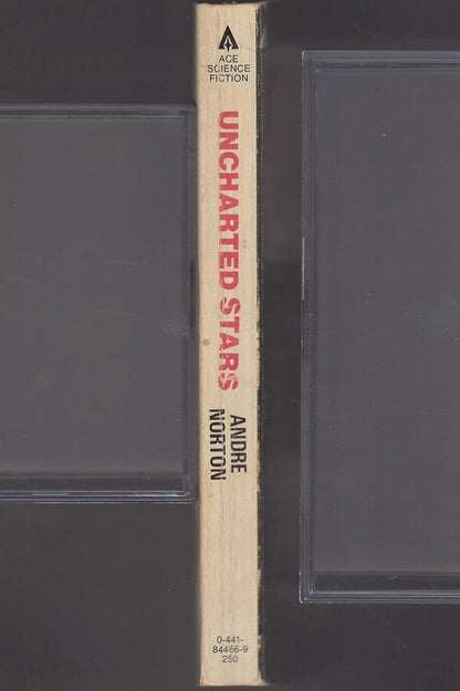 Uncharted Stars by Andre Norton spine