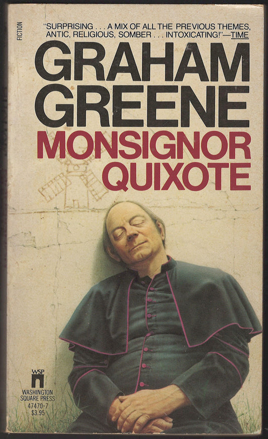 Monsignor Quixote by Graham Green front cover