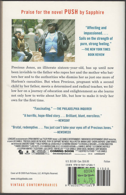 Push by Sapphire back cover