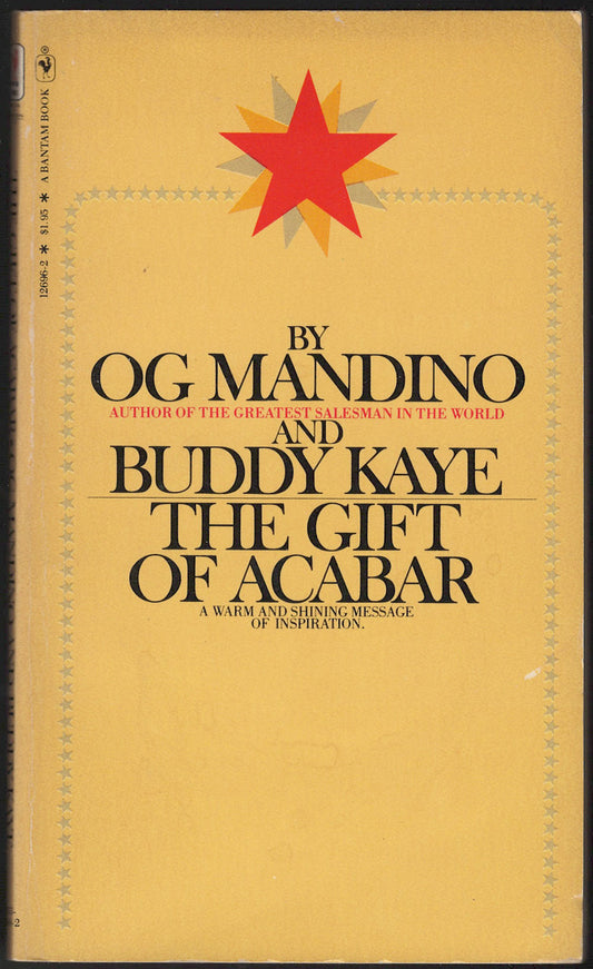 The Gift Of Acabar by Og Mandino and Buddy Kaye front cover