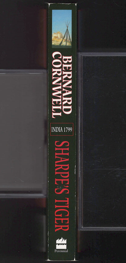 Sharpe's Tiger by Bernard Cornwell spine