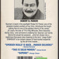 Stardust by Robert Parker back cover