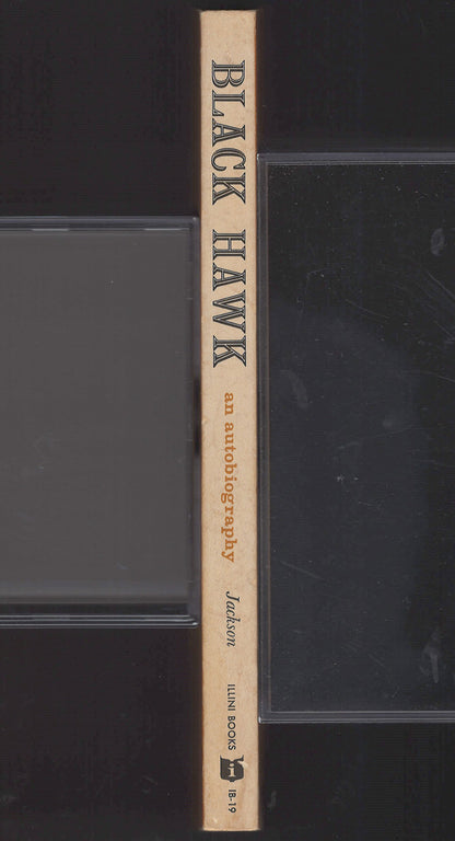 Black Hawk An Autobiography spine