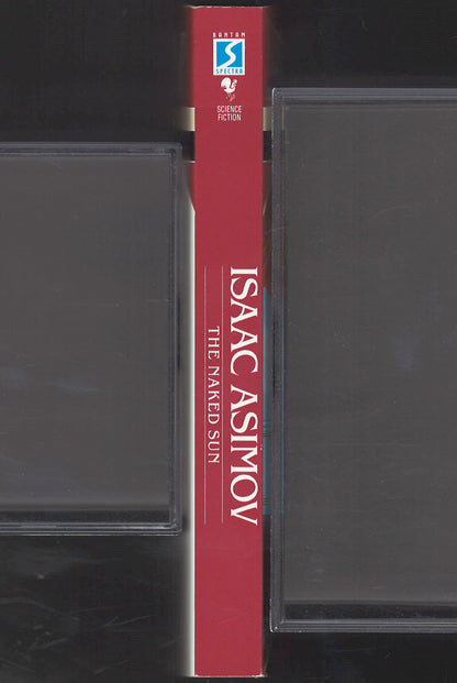 The Naked Sun by Isaac Asimov spine