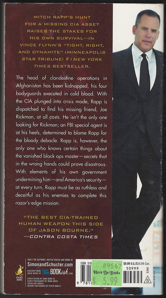 The Last Man by Vince Flynn back cover