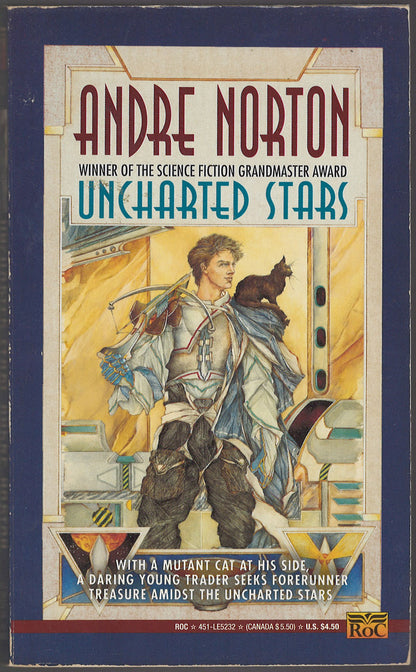 Uncharted Stars by Andre Norton front cover