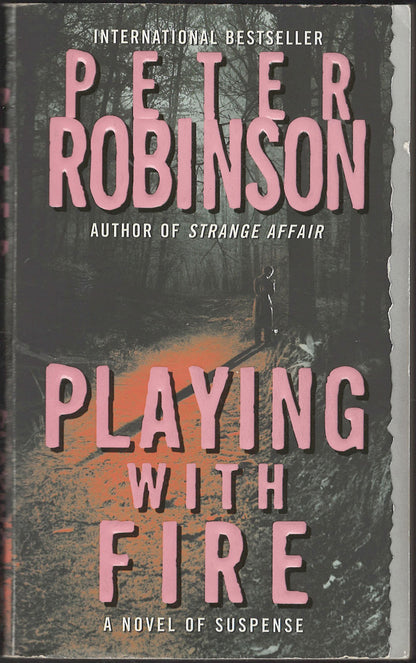Playing with Fire by Peter Robinson front cover