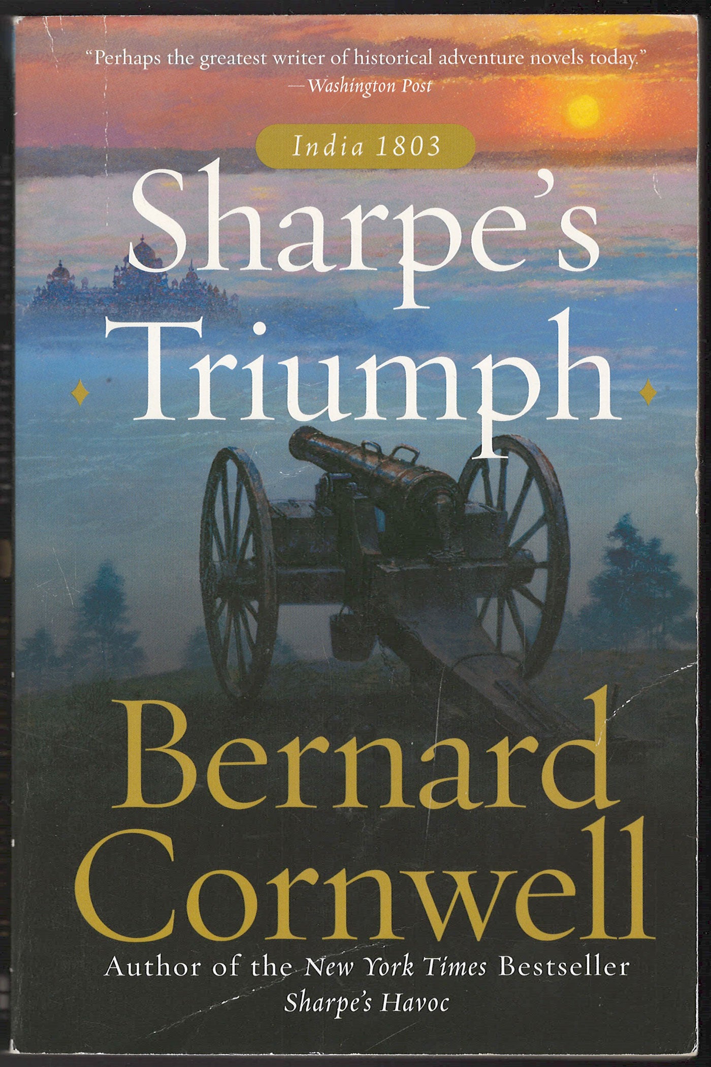 Sharpe's Triumph by Bernard Cornwell front cover