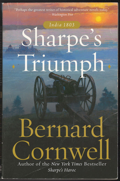 Sharpe's Triumph by Bernard Cornwell front cover