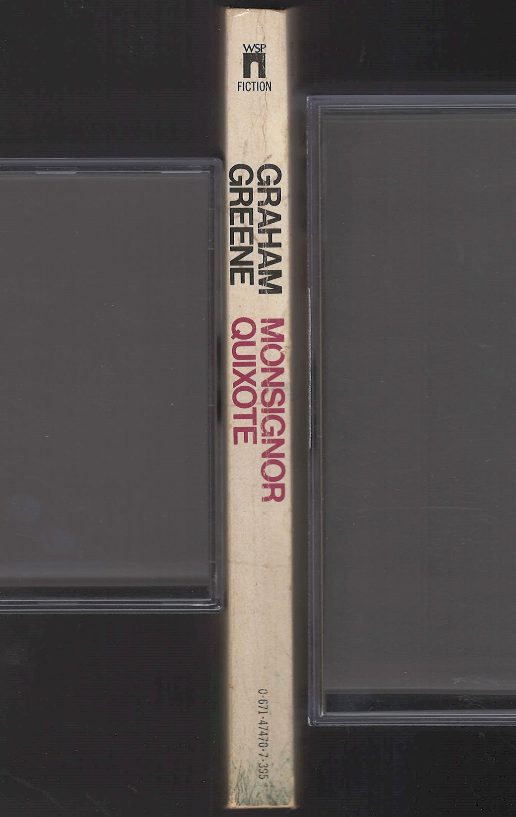 Monsignor Quixote by Graham Green spine