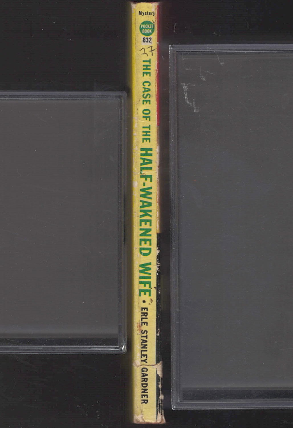 The Case of the Half-Wakened Wife by Erle Stanley Gardner spine