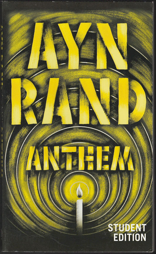 Anthem by Ayn Rand front cover