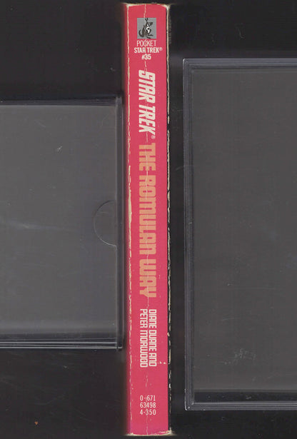 The Romulan Way by Diane Duane and Peter Morwood spine