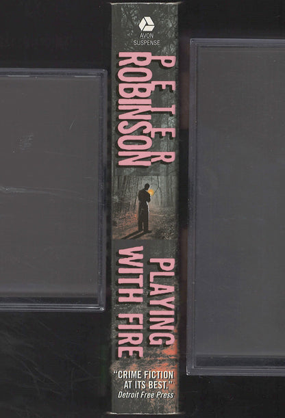 Playing with Fire by Peter Robinson spine