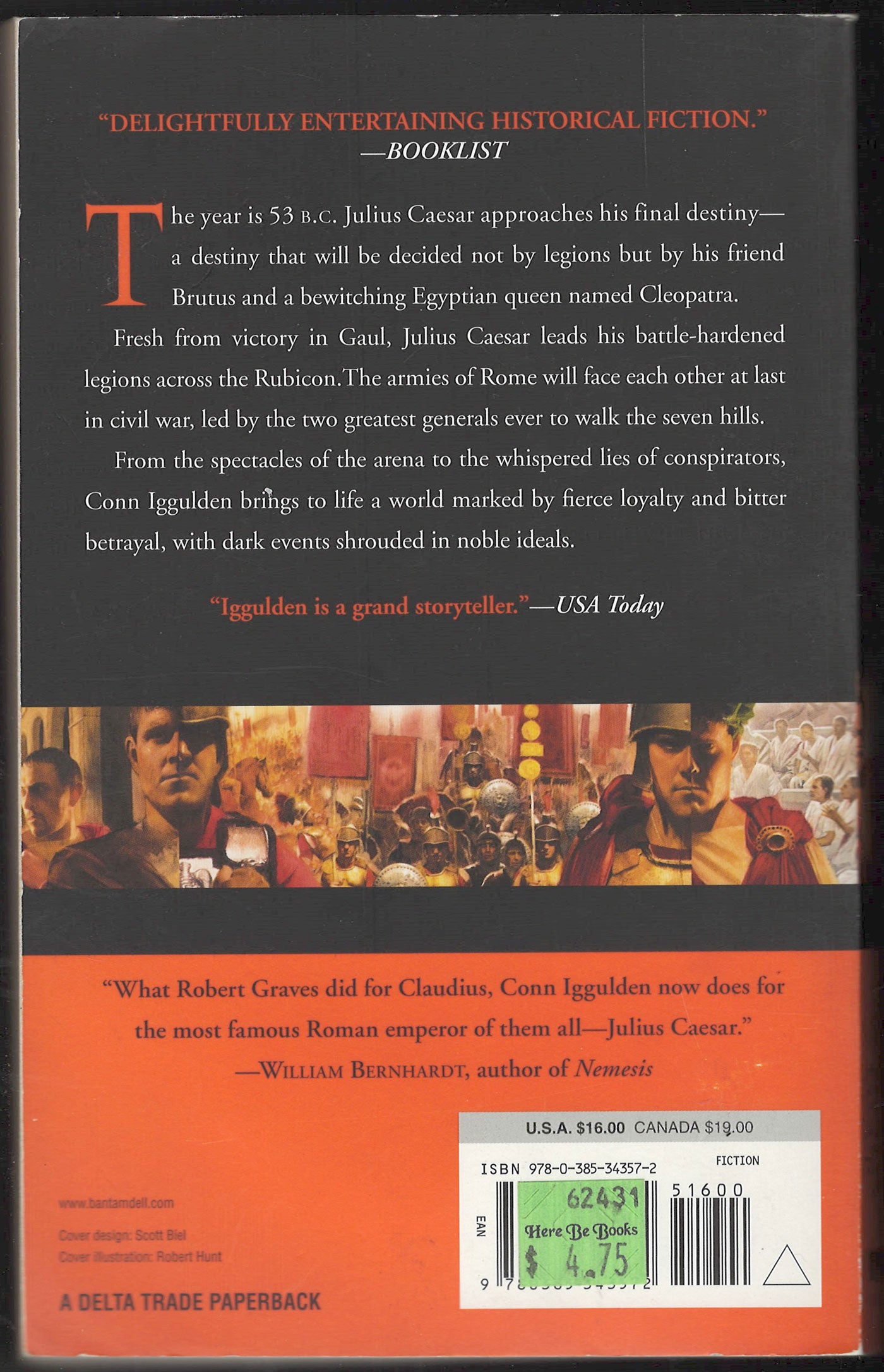 The Gods of War by Conn Iggulden back cover