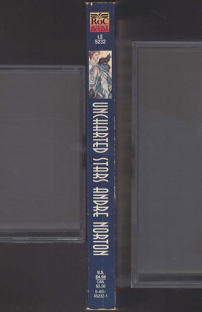 Uncharted Stars by Andre Norton spine
