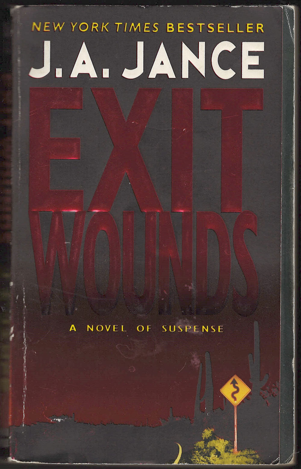 Exit Wounds by J. A. Jance front cover