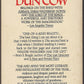 The Book of the Dun Cow by Walter Wangerin back cover
